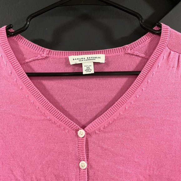 Silk Cashmere Banana Republic Cardigan - Picture 5 of 8